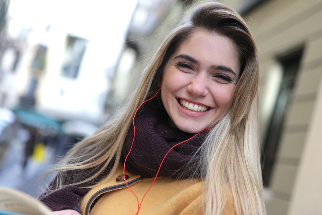 happy girl